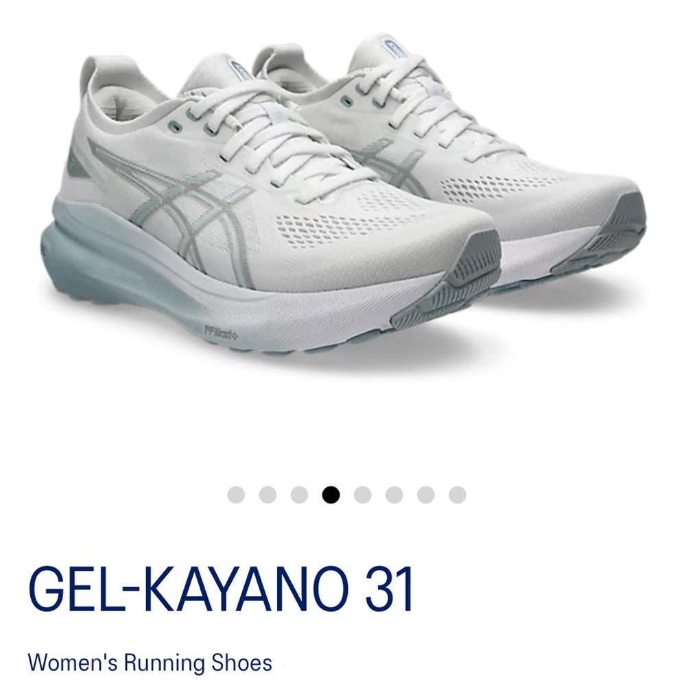 Asics Women's White Running Shoes